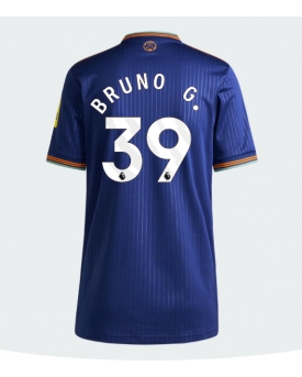 Newcastle United Bruno Guimaraes #39 Maglia Gara Terza Repliche 2025-26 Donna Maniche Corte